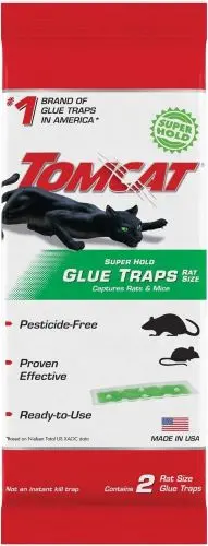Tomcat 0362910 2-Count Pack Of Super Hold Pesticide Free Rat Glue Traps 1