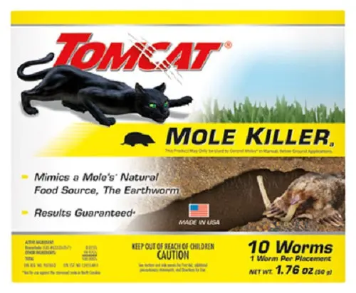 Tomcat 0372310 10-Pack Worm-Shaped Mole Killer - Quantity Of 1 1
