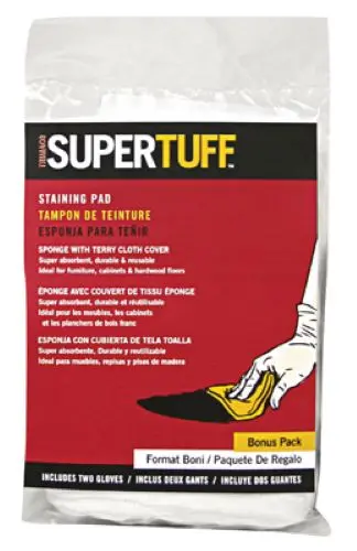 Trimaco 10101 Supertuff Staining Pad With Free Gloves 1