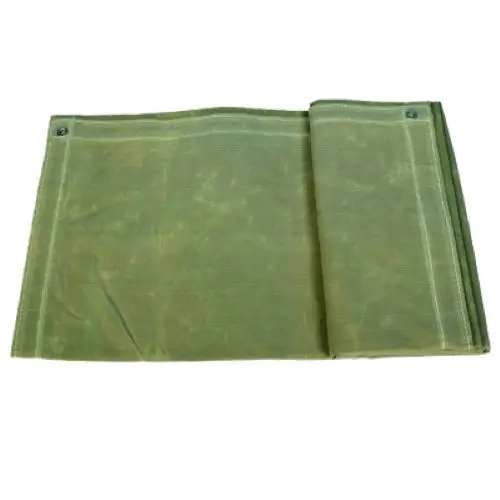 Tru Guard 101210Gct 10' Foot X 12' Foot 10 Oz Green Canvas Tarp 1