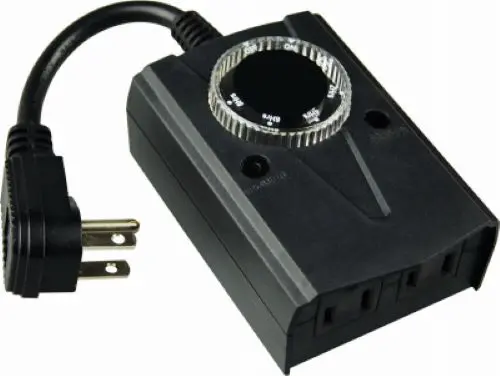 Tru-Guard 59429Tv Heavy-Duty Outdoor Mechanical Electrical Plug In Count Down Timer - Quantity Of 4 1