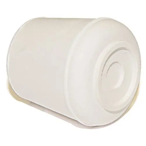 Tru-Guard F32015tv 4-Pack Of 1-1/4" (Inner Diameter) Off White Rubber Chair Furniture Leg Tips - Quantity Of 72 1
