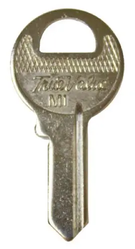 Tru-Guard M1-1092 Key Blank For Master Padlocks - Quantity Of 20 1