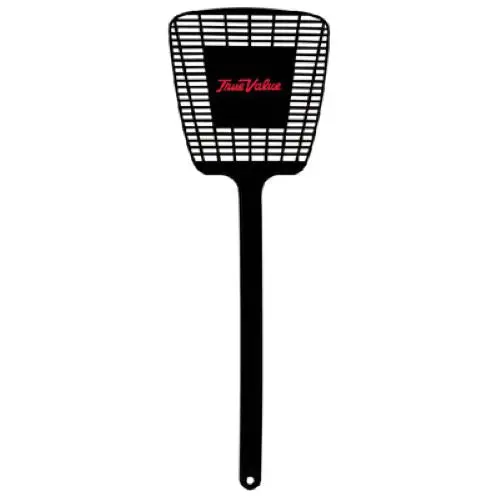 True Value Fly Swatter 25-Pack Of 16" Black Plastic Fly Swatters - Quantity Of 3 1
