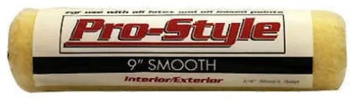 True Value Rcc-910 9" 1/4" Nap Smooth Paint Roller Covers - Quantity Of 24 1