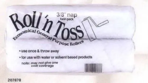 True Value Tpx-915 2-Count Pack Of 9" X 3/8" Nap Paint Roller Covers 1
