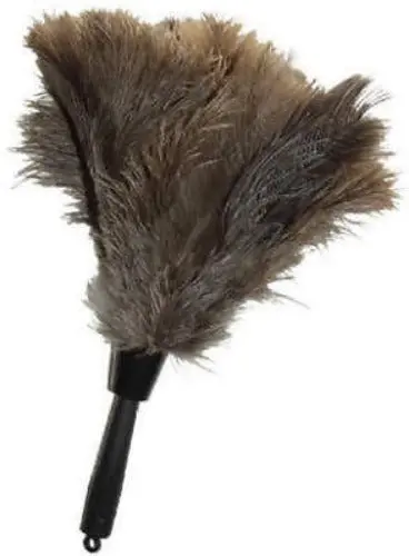 Unger 92140 18" Professional Quality Ostrich Feather Duster - Quantity Of 3 1
