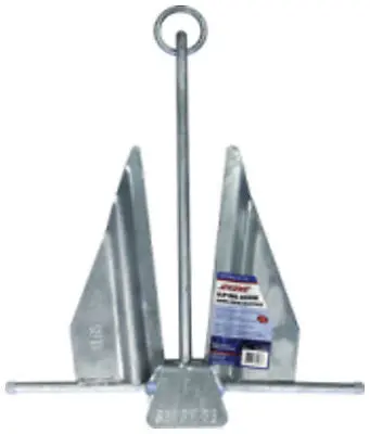 Unified Marine 50074569 Seasense 8 Lb. # 13 Slip Ring Galvanized Boat Anchor 1