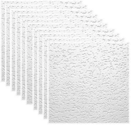Usg Interiors 4240 12" X 12" X .5" Tivoli Class C Wood-Fiber Acoustical Panel Ceiling Tiles - Quantity Of 10 1