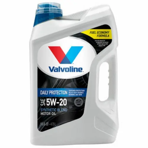 Valvoline 881158 5 Quart Bottle Of Sae 5W-20 Synthetic Blend Motor Oil 1