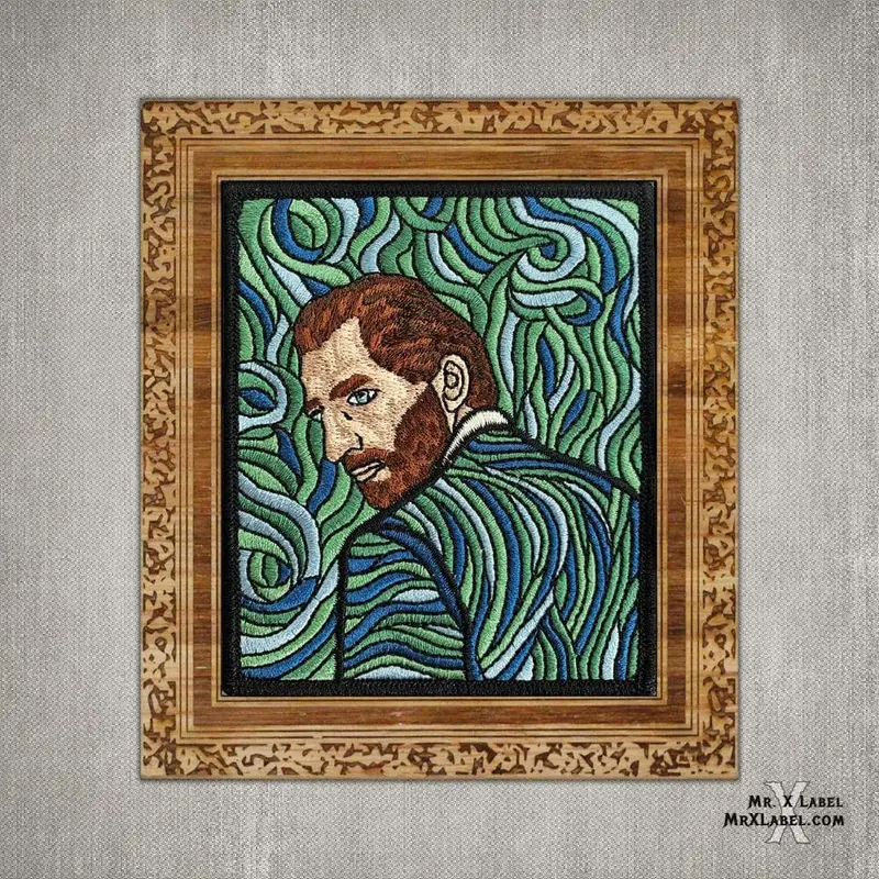 Vincent Van Gogh - Self-Portrait - Revisted Patch 1