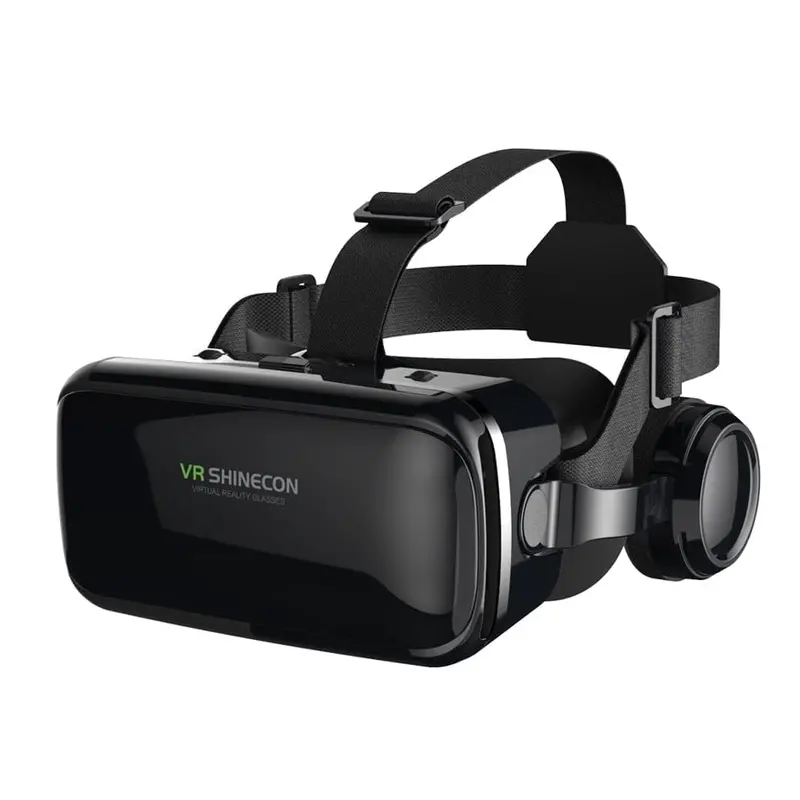 Vr Headset 3D Glasses Virtual Reality Headset For Vr Games & 3D Movies, Eye Care System For Iphone And Android Smartphones 1