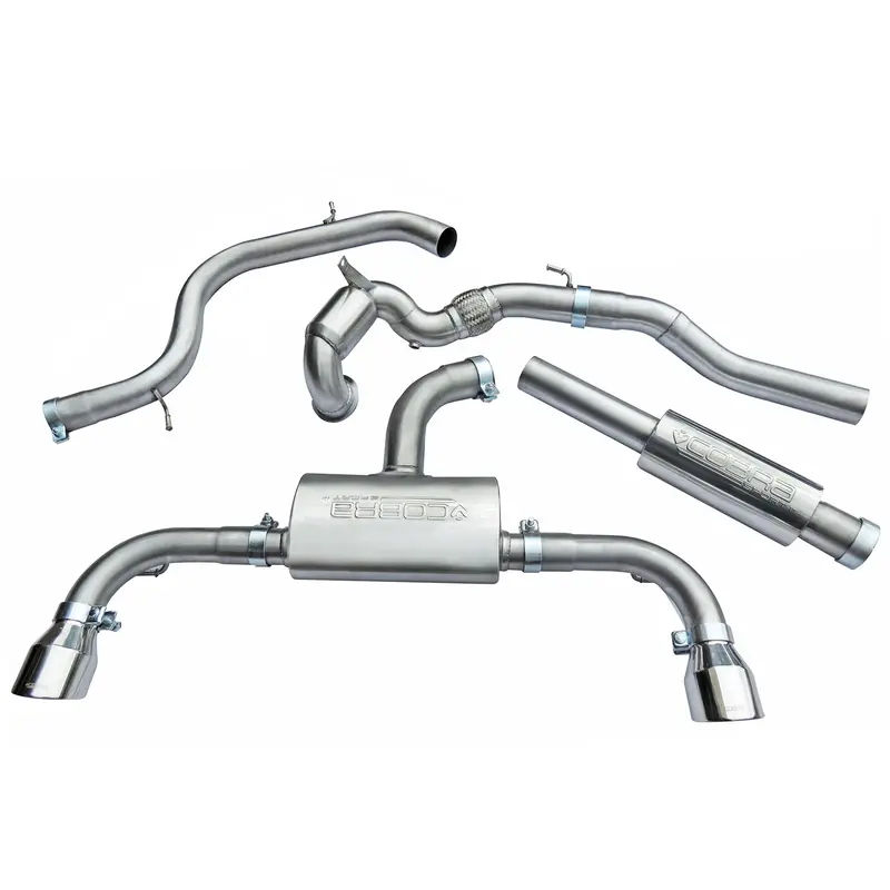Vw Golf Gti (Mk7.5) 2.0 Tsi (5G) (17-20) Turbo Back Performance Exhaust 1