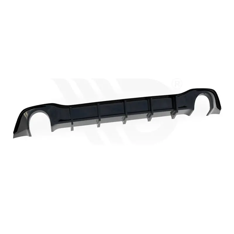 Vw Golf R-Line (Mk8) 1.5 Tsi (20>) Rear Diffuser Valance V.2 By Maxton Design 1
