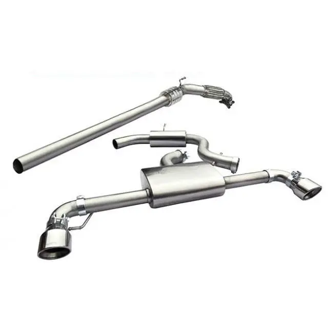 Vw Scirocco R 2.0 Tsi (09-18) Turbo Back Performance Exhaust 1