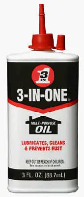 Wd-40 10135 3 Oz 3-In-One Multi Purpose Lubricating Oil - Quantity Of 24 1