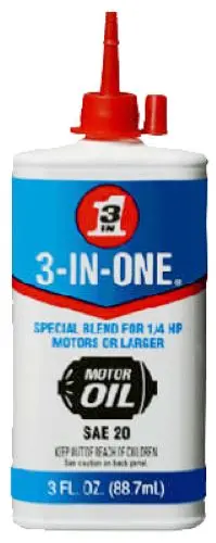 Wd-40 101456 3-In-One 3-Oz Bottle Of Motor Oil 1