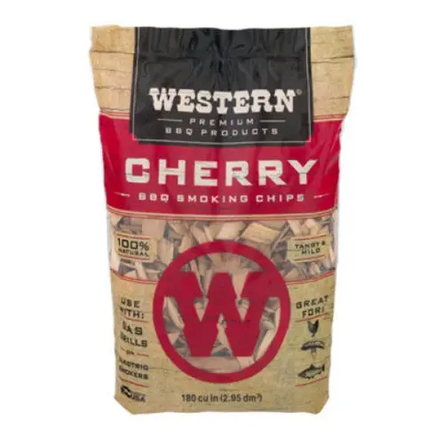 Western 28066 180 Cu. In. Cherry Wood Bbq Smoking Chips 1