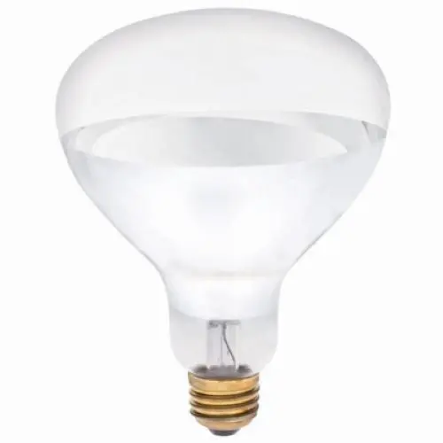 Westinghouse 0390748 125-Watt R40 Clear Dimmable Infrared Heat Lamp Bulb 1