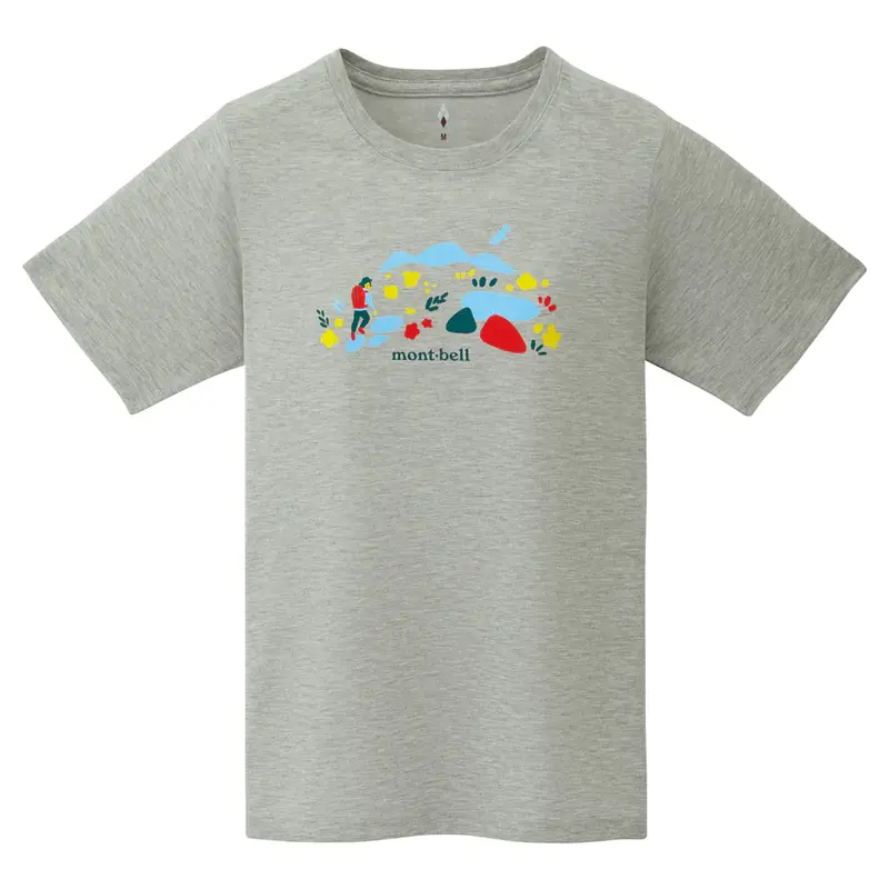 Wickron Colorful Trail Illustration Tee