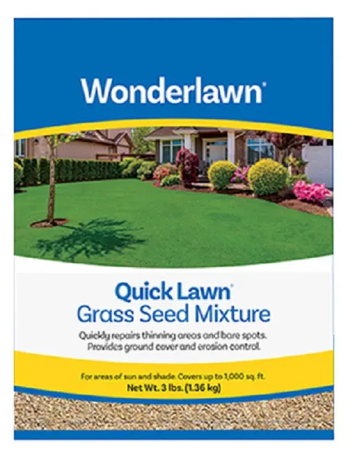 Wonderlawn 135936 3 Lb Quick Lawn Grass Seed Annual / Perennial Ryegrass Mix - Quantity Of 1 Bag 1