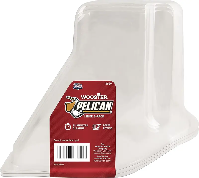 Wooster 8629 3 Pack 1 Quart Pelican Paint Liner - Quantity Of 18 1