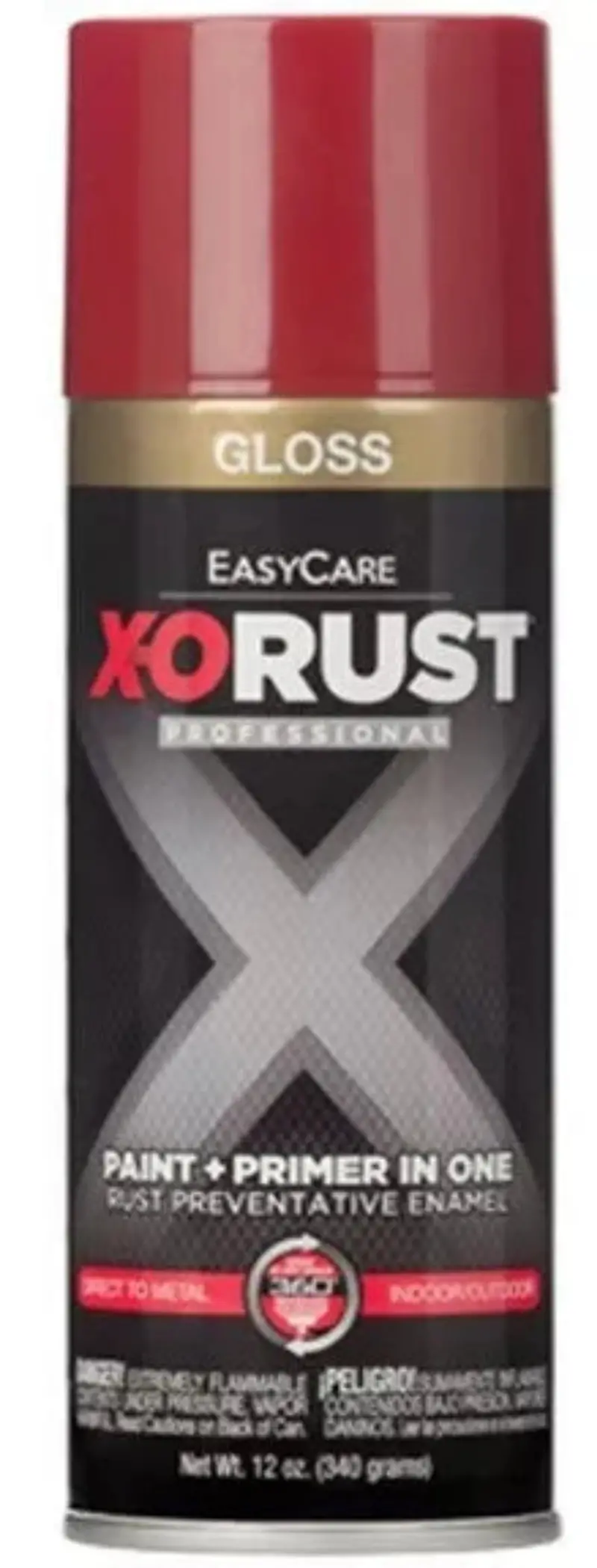 X-O Rust Xop39-Aer 12 Oz Can Of Gloss Red Anti-Rust Enamel Spray Paint 1