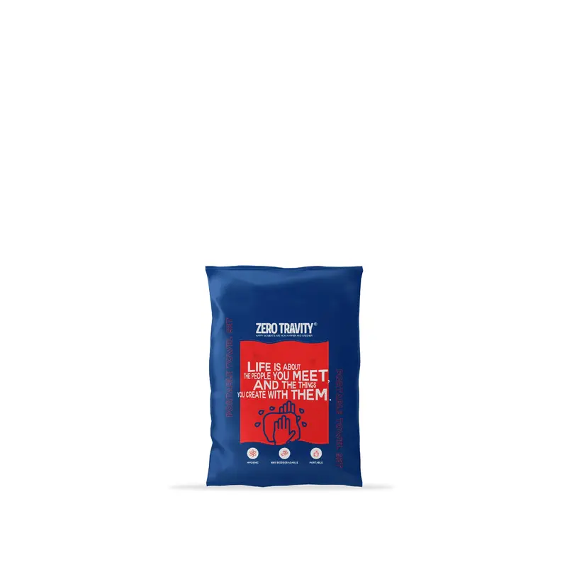 Zero Travity - Portable Towel Set (Blue) 1
