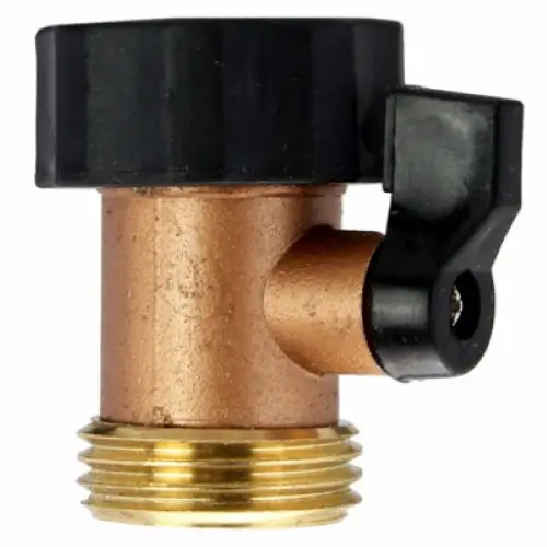 Zhejiang 30013 Brass Garden Hose / Faucet Shut Off Valve - Quantity Of 30 1