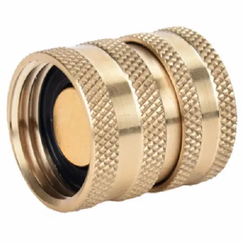 Zhejiang 30021 Solid Brass Female Garden Hose Quick Connector - Quantity Of 12 1