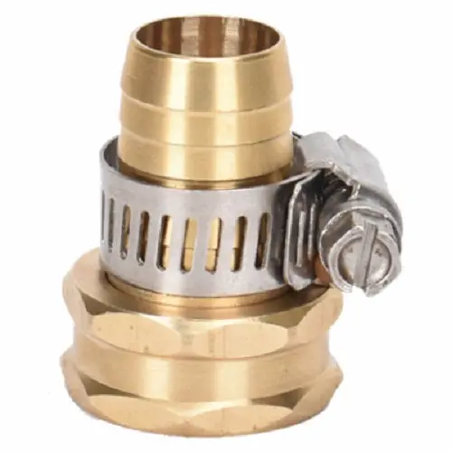 Zhejiang 30072-3 3/4" Brass Female Hose Repair Mender Ends - Quantity Of 10 1