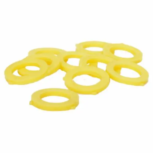 Zhejiang 50001 10-Pack Of Yellow Vinyl Garden Hose Washers - Quantity Of 12 1