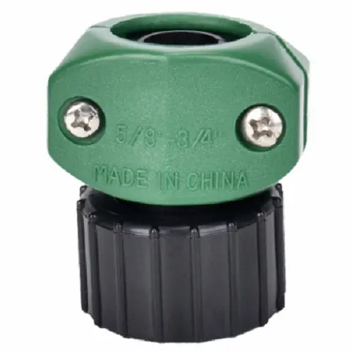 Zhejiang 50002 5/8" & 3/4" Female Garden Hose End Repair Coupler - Quantity Of 12 1