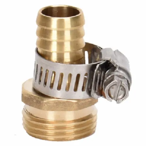 Zhejiang 50035 5/8" Male Garden Hose Mender - Quantity Of 5 1