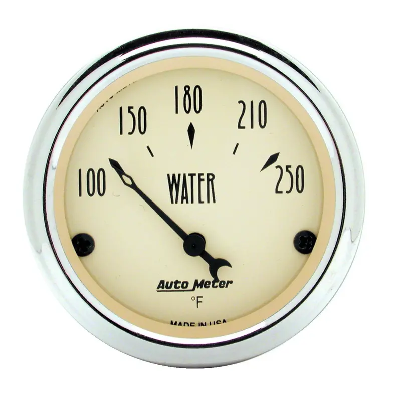 Autometer 7033-Ab Direct-Fit Dash Gauge Kit – For 1955–1956 Chevrolet Cars (Mph, Fuel, Oil Pressure, Water Temp, Battery) 1