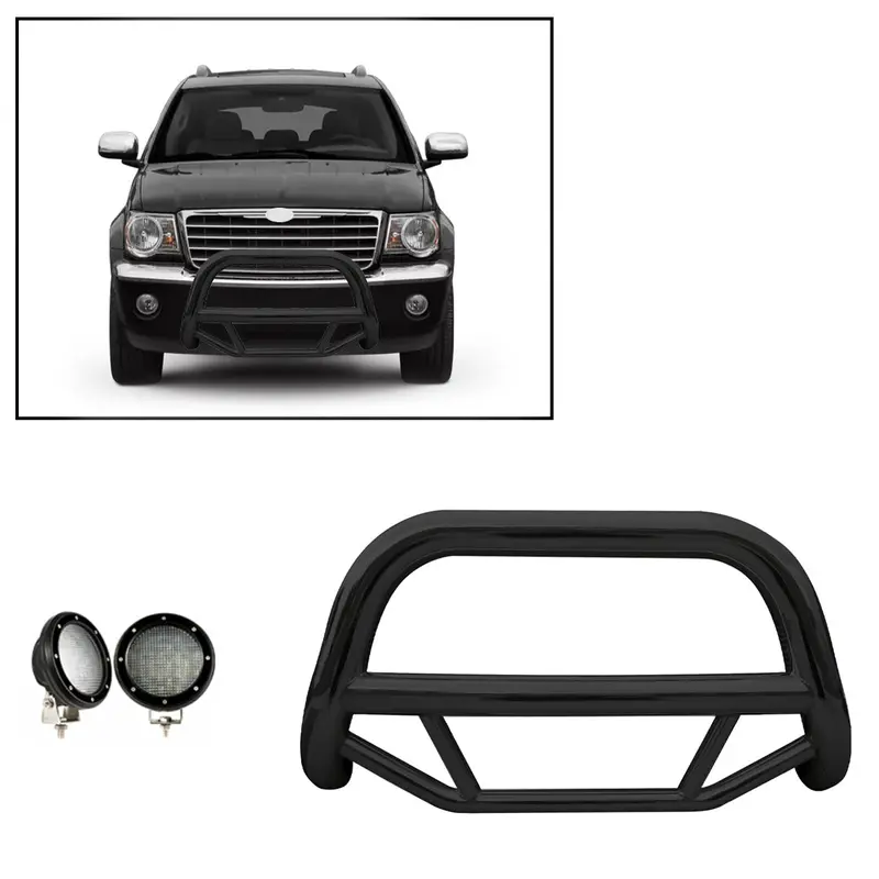 Black Horse Off-Road Mbb-Doc1005-Plfb Steel Skid Plate – No-Skid Protection For Underbody Components 1