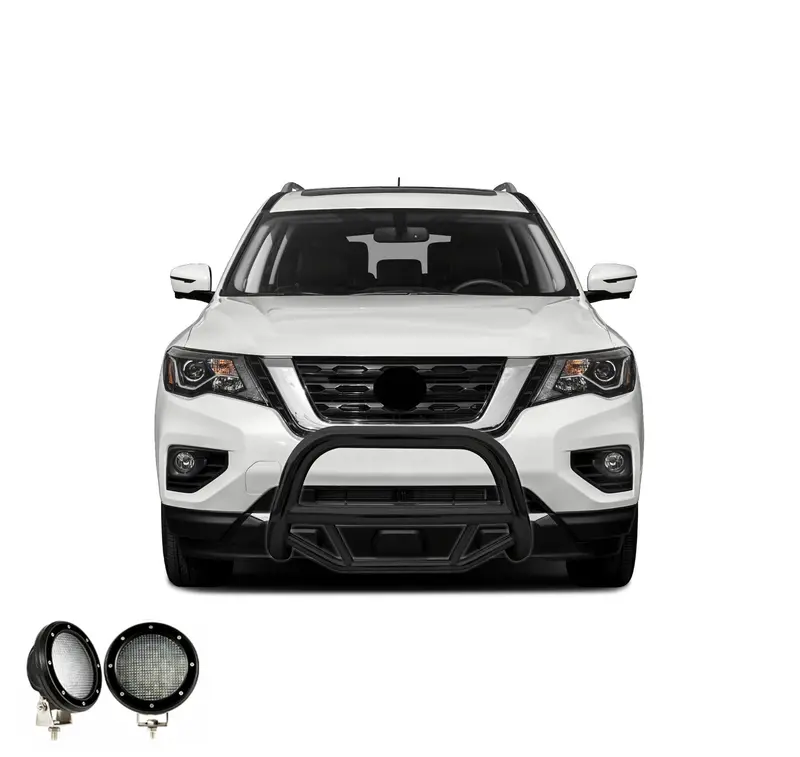 Black Horse Off Road Mbb-Nia1802-Plfb Steel Skid Plate Replacement 1