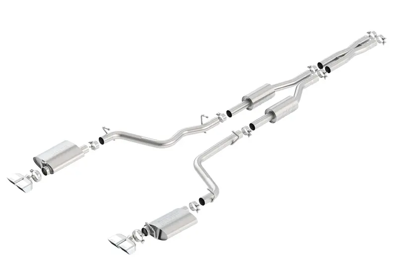 Borla S-Type Cat-Back Exhaust System – Balanced Sound And Performance Upgrade 1