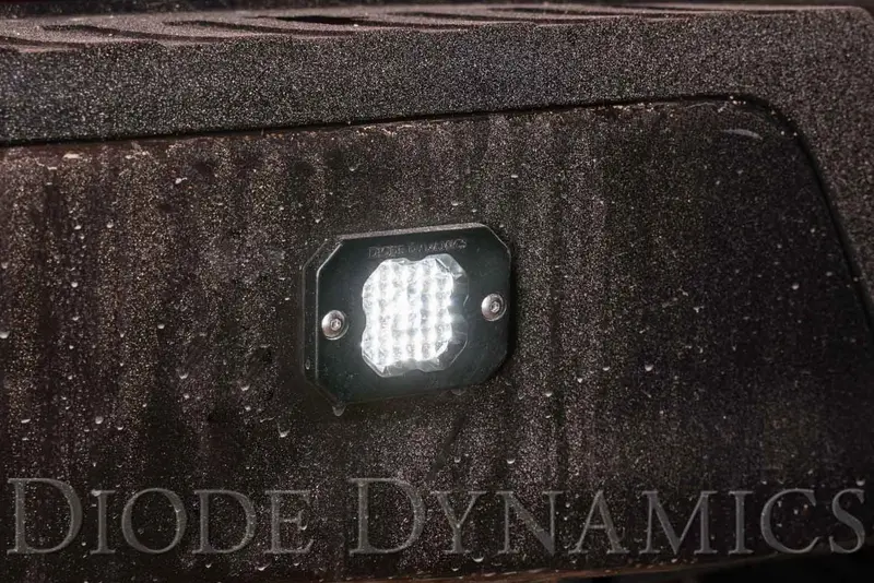 Diode Dynamics Dd6477S Stage Series C1 Led Pod – Flood Beam White Pro Light With Flush Mount Bracket 1