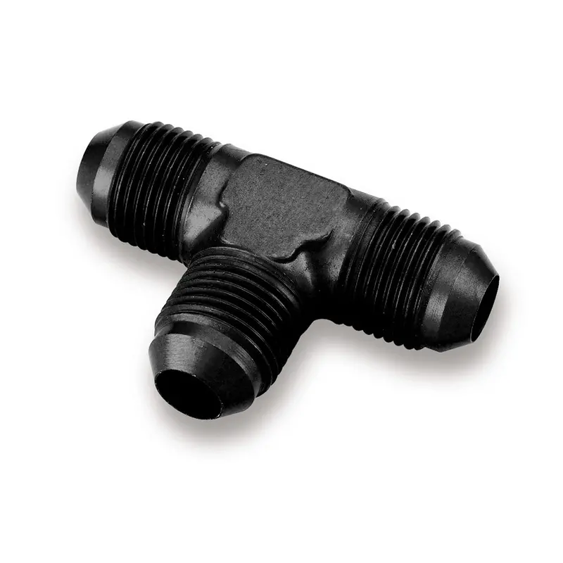 Earl’S At982408Erlp Black Anodized -8An Aluminum Tee Fitting 1