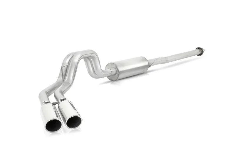 Gibson 69221 Dual Cat-Back Exhaust System – Stainless Steel Sport Design 1
