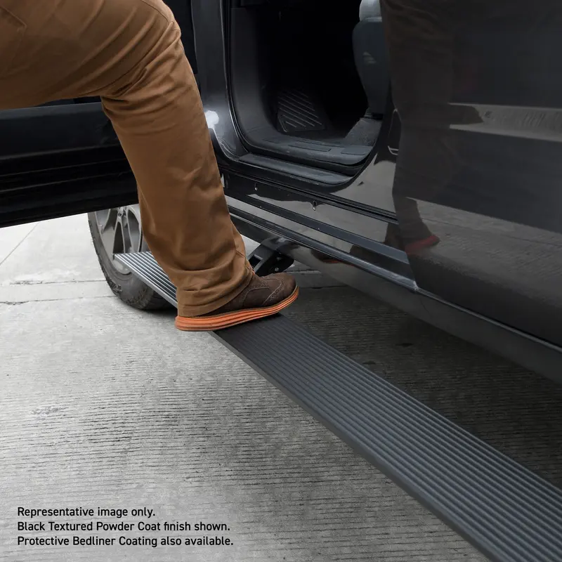 Go Rhino E1 Electric Running Board Kit – Automatic Deployment System (20412687T) 1