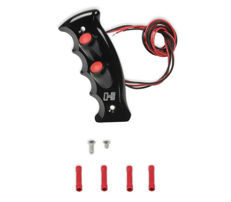 Hurst Pistol-Grip Side Plate Kit – Two-Button Replacement For Manual Shifter Assemblies 1