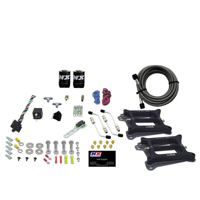 Nitrous Express Dual-Fuel Nitrous System – Holley/Gasoline-Compatible (100–500 Hp, Bottle Not Included) 1