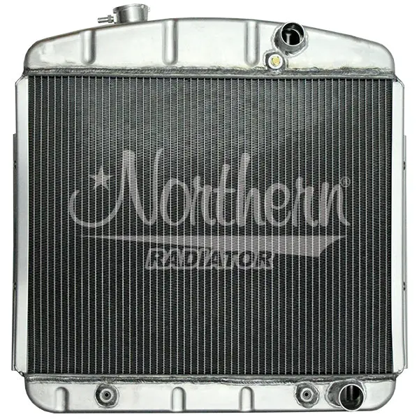 Northern Radiator Muscle Car Aluminum Radiator – 22-7/8" X 22-5/8" X 3-1/8" (205252) 1