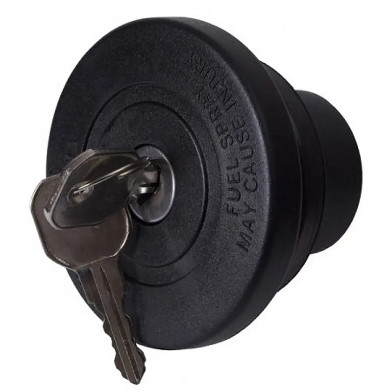 Omix-Ada 17726.05 Black Locking Non-Vented Fuel Cap 1