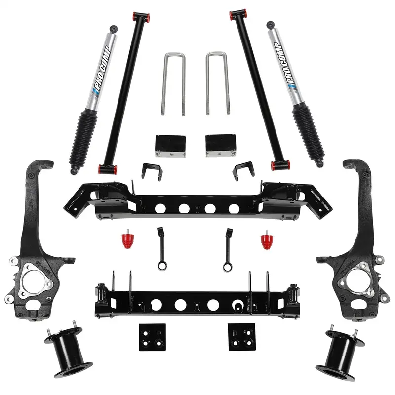 Pro Comp 6-Inch Lift Kit With Front Strut Spacers And Rear Pro-Runner Shocks 1