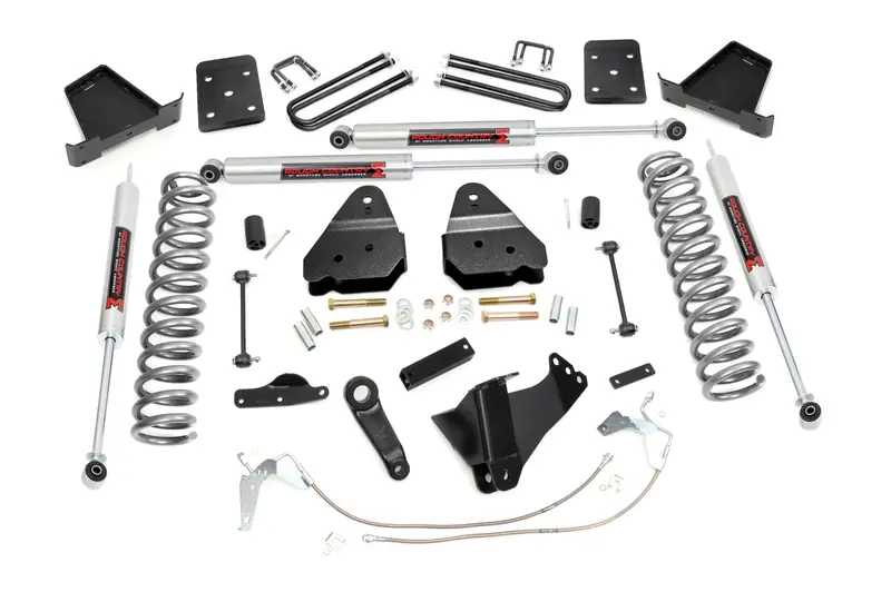 Rough Country 4.5-Inch Lift Kit – Ford Super Duty 4Wd (2008–2010), No Overload Springs 1