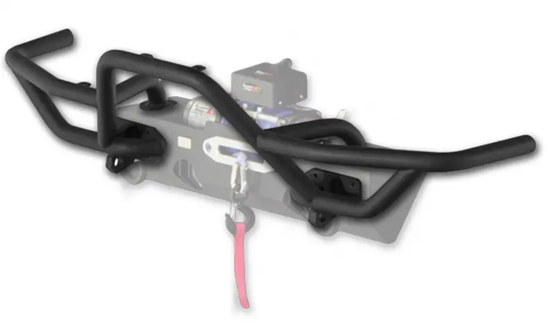 Rugged Ridge 11540.48 Xtreme Heavy-Duty Tube Bumper – 2.5" Textured Black Mount System 1