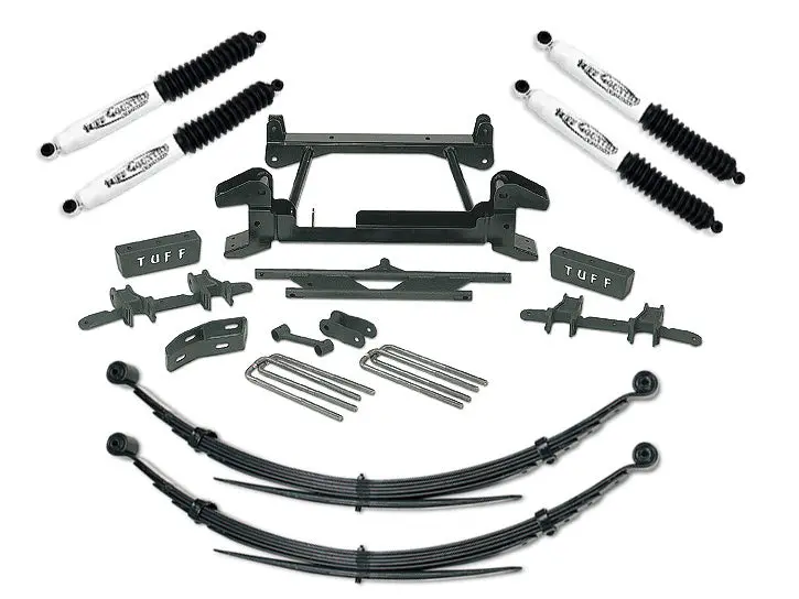 Tuff Country 14822Kn 4" Lift Kit For 1988–1997 Chevy/Gmc K2500/K3500 4X4 (8-Lug) – Includes Rear Leaf Springs & Sx8000 Shocks 1